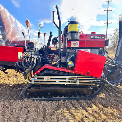 35 HP مینی تراکتور خزنده باغ HYCT-25D با Dozer جلو