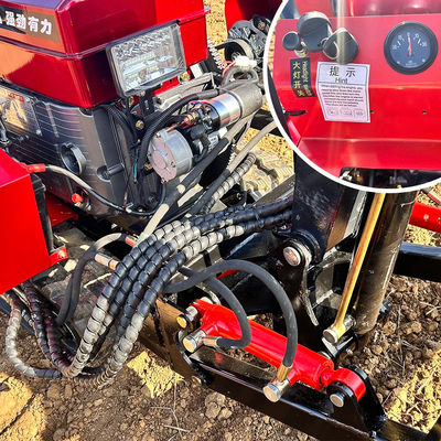 35 HP مینی تراکتور خزنده باغ HYCT-25D با Dozer جلو