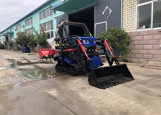 35HP تراکتور کوچک خزنده ماشین آلات کشاورزی کوچک