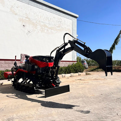 تراکتور خروجی کوچک دیزل 35HP 25HP با تیغه دوزر