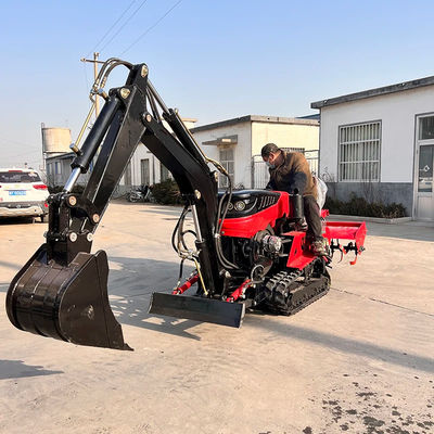 کارخانه عمده فروشی تراکتور کوچک با بلدوزر مزرعه موتور دیزل 35hp تراکتور کوچک خزنده