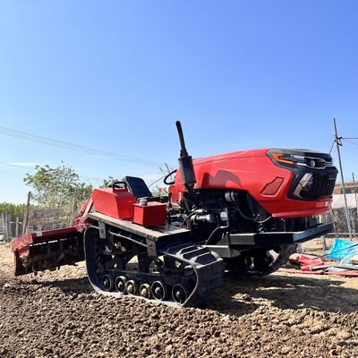 50Hp 60Hp برنج و بذرزار سبک کشنده تراکتور تجهیزات مزرعه