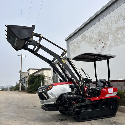 تراکتور کوچکی 50HP 60HP Power Tiller Cultivator برای زمین های غلیظ