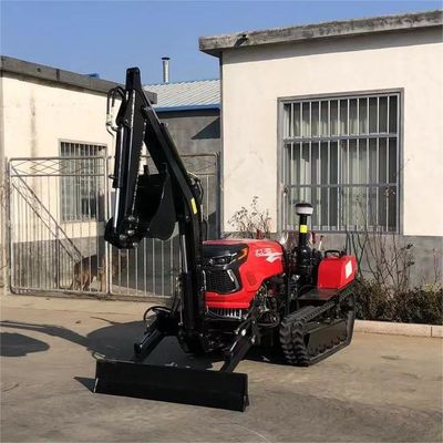 چند منظوره 50HP خشکی زمین خزنده تراکتور مینی ابزار پرورش دهنده Dozer