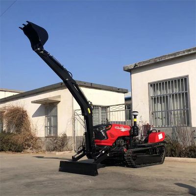 چند منظوره 50HP خشکی زمین خزنده تراکتور مینی ابزار پرورش دهنده Dozer