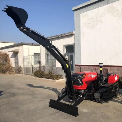 چند منظوره 50HP خشکی زمین خزنده تراکتور مینی ابزار پرورش دهنده Dozer