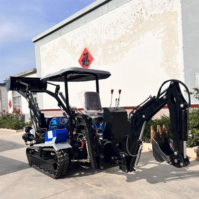 چند منظوره 50HP خشکی زمین خزنده تراکتور مینی ابزار پرورش دهنده Dozer