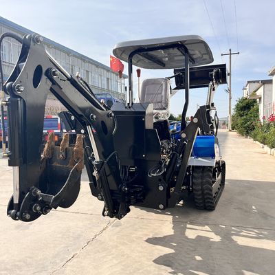 چند منظوره 50HP خشکی زمین خزنده تراکتور مینی ابزار پرورش دهنده Dozer