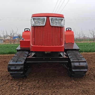 کشاورزی 80HP تراکتور خزنده کاملا اتوماتیک مینی زراعت کننده بلدوزر