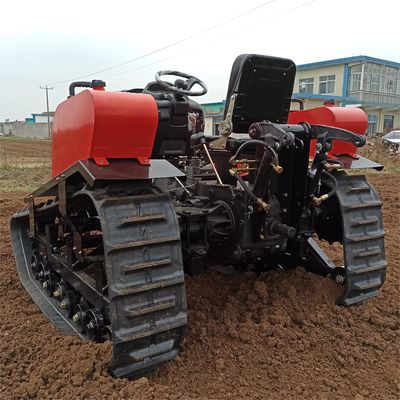 کشاورزی 80HP تراکتور خزنده کاملا اتوماتیک مینی زراعت کننده بلدوزر