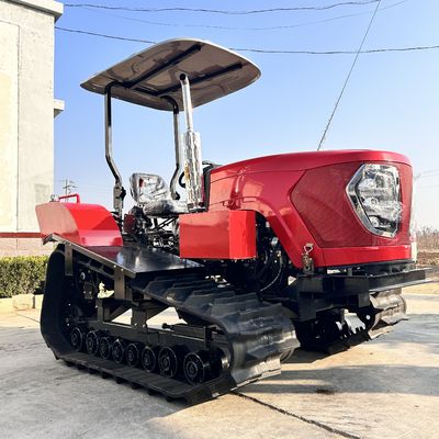 کشاورزی 80HP تراکتور خزنده کاملا اتوماتیک مینی زراعت کننده بلدوزر