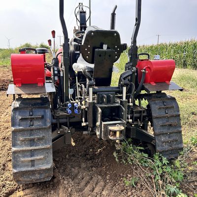 کشاورزی 80HP تراکتور خزنده کاملا اتوماتیک مینی زراعت کننده بلدوزر