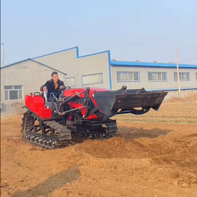 OEM ODM 80HP تراکتور خزنده تراکتور لاستیکی با بارگیری