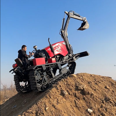 موتور 80 HP تراکتورهای زراعی کوچک با حفاری