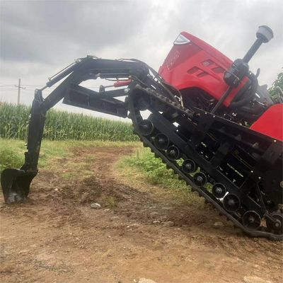تراکتور زراعی 80HP کرولر تراکتور مینی Dozer تجهیزات مزرعه