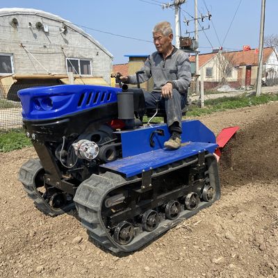 ماشین آلات کشاورزی الکتریکی 35HP کوچک باغ کنترل از راه دور کشنده تراکتور