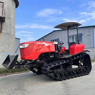 OEM ODM 120HP تراکتور خزنده Paddy Field تراکتور کوچک خزنده با آویزان چرخدار