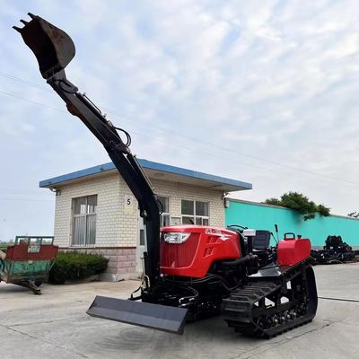OEM ODM 120HP تراکتور خزنده Paddy Field تراکتور کوچک خزنده با آویزان چرخدار