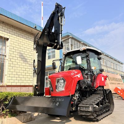 تراکتور زراعی 120HP تراکتور باغچه کوچک با بارگذاری جلو