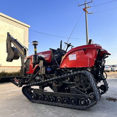 تراکتور مزرعه ای 4WD مینی تراکتور مزرعه ای 120 اسب جنبنده با حفاری