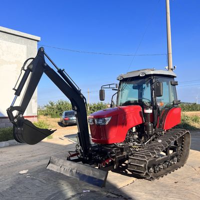 تراکتور زراعی 120HP تراکتور باغچه کوچک با بارگذاری جلو