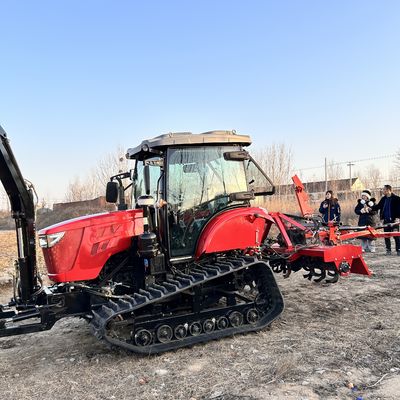 120hp تراکتور مینی Dozer ماشین آلات کشاورزی / خندق کود کشنده تراکتور