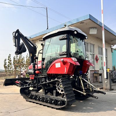 تراکتور زراعی 120HP تراکتور باغچه کوچک با بارگذاری جلو