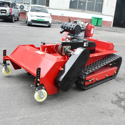 تراکتور باغ چمن زنی 12HP کنترل از راه دور چمن زنی خودران
