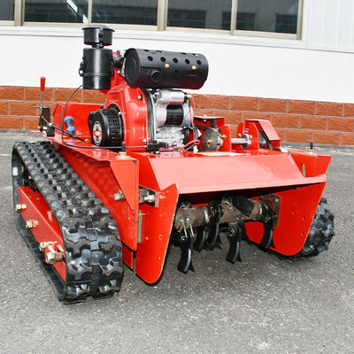 11HP تراکتور مینی ماشین تراش چمن تجهیزات سنگین کنترل از راه دور 650w