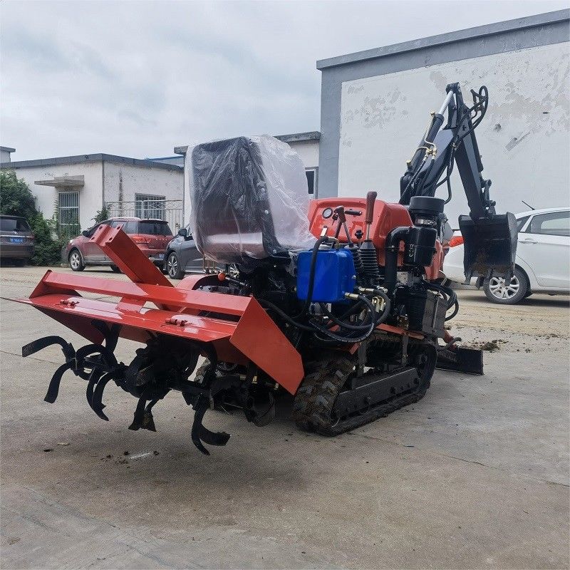 تراکتور خزنده برای خندق پاشیدن علف 25hp 35hp تراکتور های خزنده کشاورزی